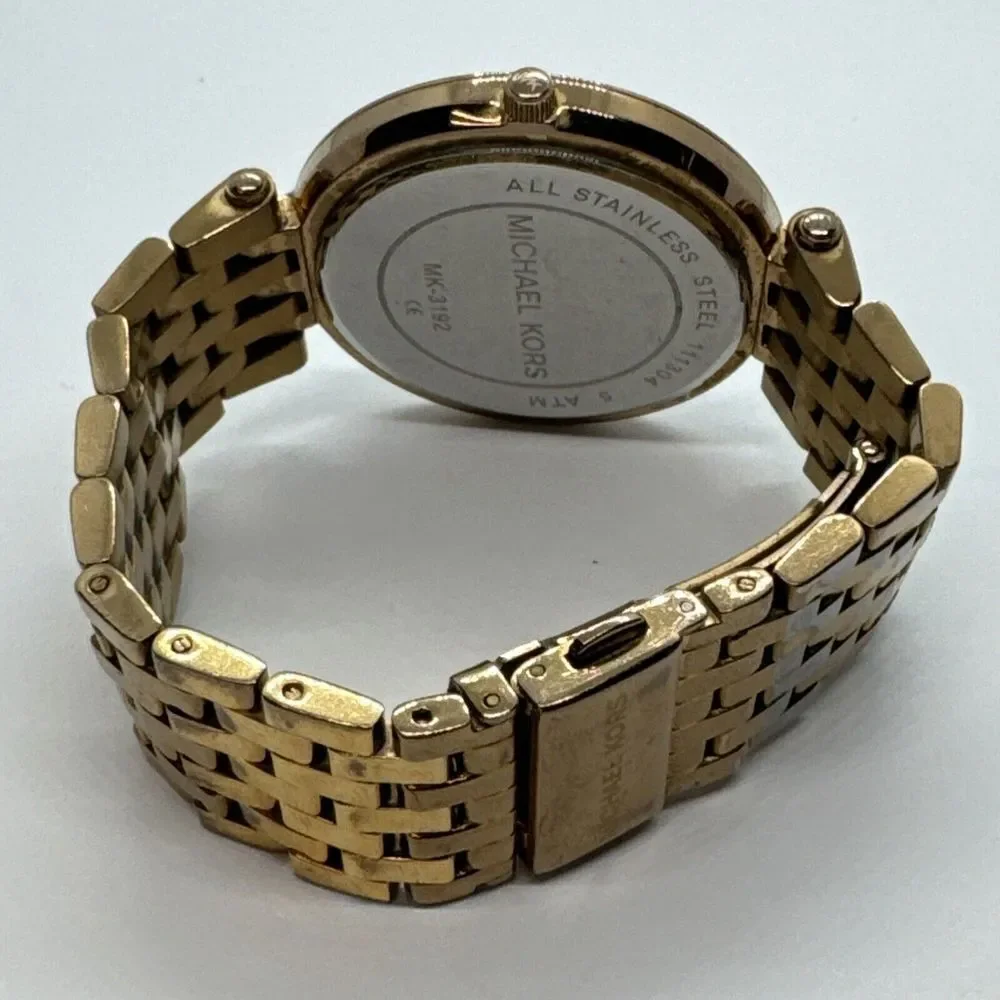 Michael Kors Darci MK3192 Women Rose Gold Analog Dial Quartz Wrist Watch JNA287